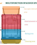 Spacious Multizone Bird Cage Featuring Open Interactive Skylight For Pigeons And Cockatiels Built Tough Metal Aviary with multifunction areas.