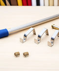 9 Pieces Brass Quarter Inch Npt Male Plug To Eighth Inch Npt Female Hex Hydraulic Adapters Threaded Pipe Fittings Built Tough For Tight Squeeze Jobs Leakproof Seal For Gas Hydraulic System Industrial Projects Gonna Work Great brass adapters on table