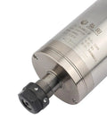 Close-up of Beefy 24000Prm 400Hz 2.2kW ER20 Water Cooled Milling Motor For Engraving And Woodworking 220V And 380V Inverter Controlled