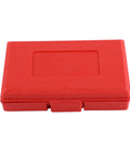 Red durable plastic case of 38 Piece Automatic Letter And Number Metal Stamping Kit For Leather And Plastic