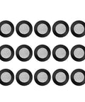 15 pack 40 Mesh stainless steel hose washers and rubber gasket seals for shower heads, faucets, garden hoses, leak prevention