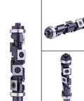 Built Tough Carbide Flush Trim Router Bit With Top And Bottom Bearings 19 Mm Diameter Half Inch Shank shown from multiple angles.