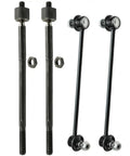 1.8L Front End Suspension Kit For 2009 To 2013 Toyota Corolla With 2 Front Lower Control Arms, 2 Front Lower Ball Joints, And 2 Front Stabilizer Sway Bar End Links For A Smooth, Precise Ride And Easy Install.