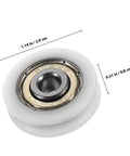 Smooth 1.5 Inch Small Ball Bearing Rollers With Deep Groove Steel Design For Skateboard Wheels And Industrial Machinery Gear, Featuring Durable Nylon Construction For Long Lasting Performance And Quick Setup Jobs