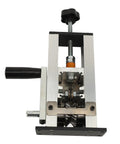 Awesome Small Electric Wire Stripper Machine For Fast Copper Peeling with manual handle and adjustable blade design.
