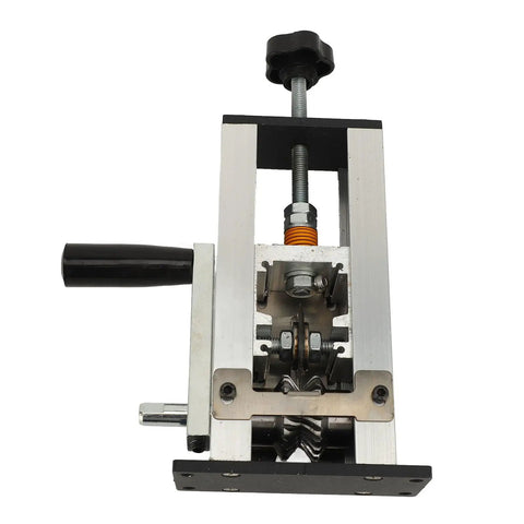 Awesome Small Electric Wire Stripper Machine For Fast Copper Peeling with manual handle and adjustable blade design.