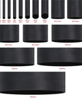 Super Cool 1 Meter Dual Wall 3:1 Heat Shrink Tube Kit With Adhesive Liner, 10 Sizes For Wire Wrap Sleeve And Insulation, Brown 7.9mm, Tough Protection Against Wear And Moisture For All Your Wiring Projects, black heat shrink tube sizes