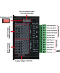 Aluminum Stepper Motor Driver DM542 DM556 9-42V 4A And 20-50V 4.2A 5.6A For Nema17 Nema23 Nema24 CNC Router 3D Printer Upgrade With Smooth Microstepping Control And Beefy Aluminum Enclosure, 9-42V wiring diagram