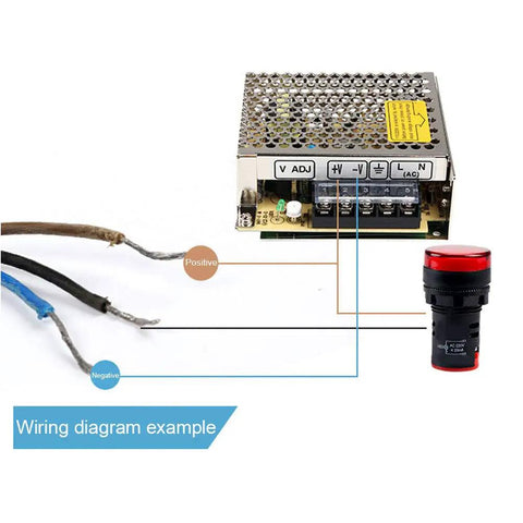 Wiring diagram example for 10 Pack Infrared Diffuse Photoelectric Switch Sensor Module For Automation And Machinery E3F DS30C4