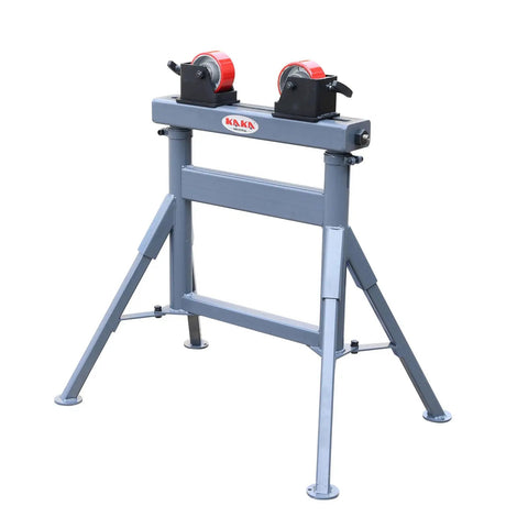 Rock Solid Heavy Duty Adjustable Pipe Roller Stand Built Tough For Welding Fabrication And Fit Up Projects Handling Up To 1100 Lbs Like A Champ With Smooth Rolling Wheels For Easy Material Movement