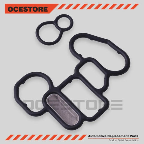 VTEC Spool Valve Filter Solenoid Screen Gasket Kit For Honda Odyssey Pilot Ridgeline V6 Engines Direct Fit Performance Boost Replacement