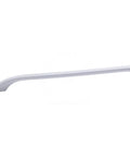 Upgraded Lifetime Refrigerator Side Door Handle For GE White Replacement For WR12X20141 OEM style handle, side view.
