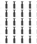 30 Packs Of Three Eighths Inch Push To Connect Pneumatic Fittings Cap Style Blanking Plugs For Inner Diameter Tubing Durable Plastic For Auto Shop Workshop Industrial Use