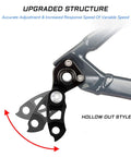 Beefed Up Bike Derailleur Hanger Extender Kit For 34T To 52T Flywheels With M10 Screws Rear Derailleur Extension Hollow Out Design