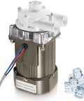 Water Pump Motor Assembly For Ice Machines S730 High Output 14 Inch Cable And Plug M91X60S201 Compatible, stainless steel