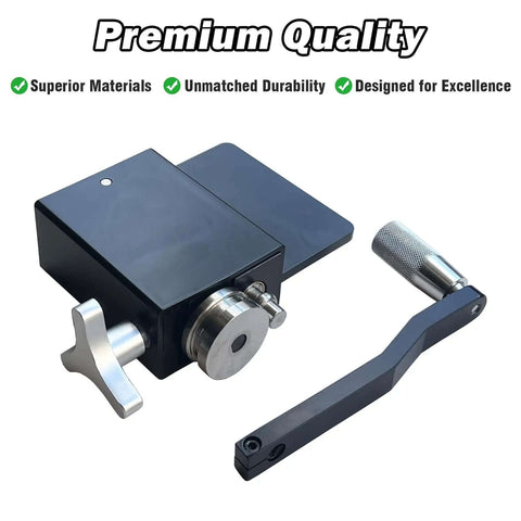 Tube And Pipe Bead Rolling Tool For Five Eighth Inch And Larger Tubing with handle, aluminum intake and intercooler pipe tool.