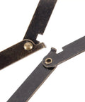Close-up of 2 Pack Left Side Lid Support Hinges Fold Up Stay Hinges For Wood Boxes Cabinets Jewelry Boxes Toy Chests And Gift Boxes 4.25 Inch By 0.43 Inch Zinc Alloy Durable Hardware