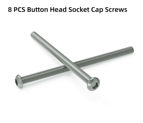 Snag This Legit Heavy Duty Headboard Bolts And Footboard Hardware Kit With Ridiculously Tough 304 Stainless Steel Nuts And Bolts For Hassle Free Bed Frame Setup Smooth Bedroom Upgrade featuring 8 button head socket cap screws.