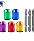 Colorful 5-piece Magnetic Ring For Screwdriver Head Must Have Anti Slip Detachable Universal Fit For Electric Screwdrivers Drills And Impact Wrenches with drill bits
