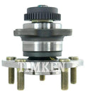 Wheel Bearing And Hub Assembly HA590107 Preset Pre-Greased And Pre-Sealed For Easy Install Durable Replacement visible front view
