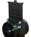Valterra 3-inch ABS gate valve, black with T-handle, slip-fit ends.