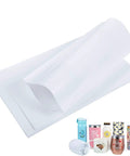 Sublimation Heat Shrink Wrap Sleeves Kit 50 Pieces In 5 Sizes 9x14 8x8 7x11 5x10 4x3 Inch For DIY Tumblers Mugs And More, white film