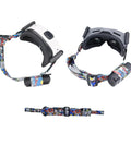 Elastic Headband For Insta360 Antigravity A1 Vision And DJI FPV Goggles 2 V2 Flight Glasses with colorful pattern and secure fit