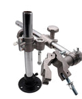 Heavy Duty Mini Welding Torch Holder Stand With Adjustable Vertical Height And Horizontal Sliding V Clamp Mounts For MIG TIG Guns A Total Workhorse For Welding Positioners And Turntables