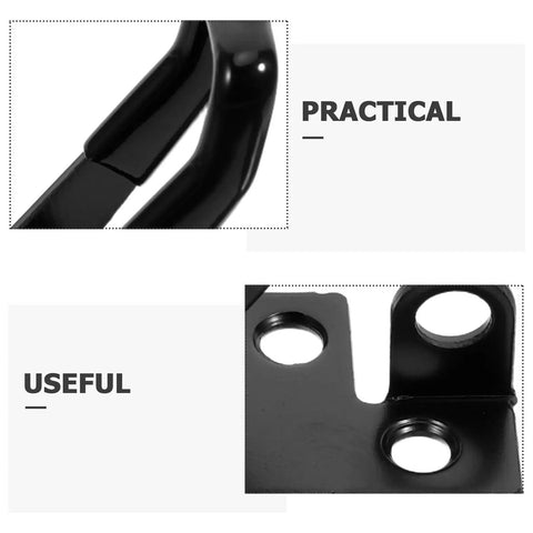 Close-up of Heavy Duty Stainless Steel Toggle Latch Clamps With Adjustable Quick Release Buckles for Toolbox and Trunk use