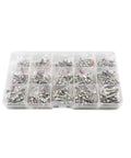 Go-To Must-Have Socket Head Cap Screws Kit With Nuts And Washers, 650-Piece Metric Set for DIY and Home Projects