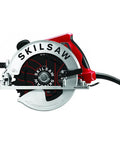 Tough As Nails 15 Amp Seven Quarter Inch Sidewinder Circular Saw With Left Blade Design and Solid Magnesium Body, detailed view.