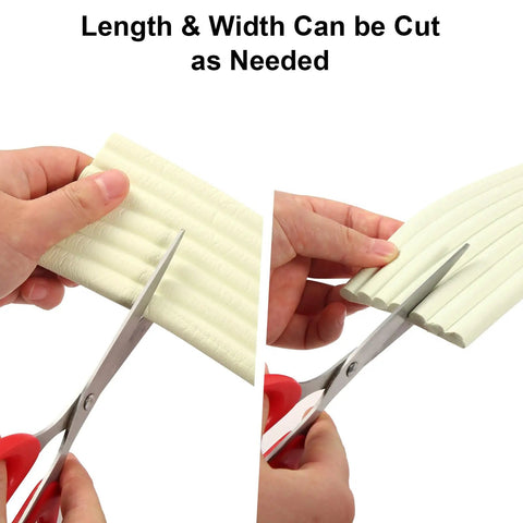 Ultimate Baby Proofing Edge Guards With Quick Stick Tape Extra Wide Soft Foam Corners, cut to size for safe corners.