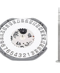 VJ42 Automatic Watch Movement With Date Function showing gear and date disc for DIY watch repair enthusiasts