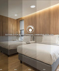 20 Pack 6 Inch LED Disk Light With Dope 5CCT Switchable Color Temperature 2700K To 5000K Dimmable in bedroom setting