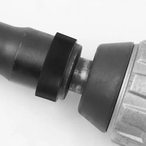 Awesome 5 Set Impact Wrench Retaining Rings And Iron Pins Kit With Rubber O-Rings Plus Socket Gaskets close-up of rubber O-ring on impact wrench.