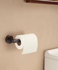 Oil Rubbed Toilet Paper Holder And Towel Ring Set Wall Mounted Rustic Farmhouse Style Rustproof Stainless Steel Bathroom Hardware