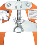 Close-up of Tri Clamp Pipe Alignment Tool with tough high strength steel frame and lightweight design for one to two and a half inch fittings.