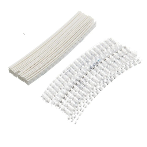 SMD Capacitor Kit With 3040 Pieces And 111 Types In 0402 0603 0805 1206 Sizes, capacitors organized in strips for easy access