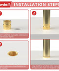 Installation instructions for Heat Set Threaded Inserts Kit Brass Knurled For Plastic And 3D Printing Components M2 To M6 Size Range.