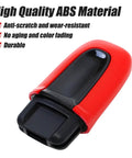 Red ABS Start Stop Button Cover For Porsche Macan Cayenne 2011 To 2017 718 2016 To 2024 Cayman 2013 To 2016 911 2013 To 2018