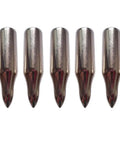 Glue On Field Points For 8mm Arrows 24 Pack Metal Arrow Tips Tough As Nails Durable Target Practice Arrowheads Front View