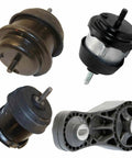 Heavy Duty Motor Mount Set Built Tough Premium Direct Bolt-On Fits 2009-2017 Buick Enclave with vibration reducing design.