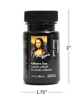 Mona Lisa Metal Leaf Adhesive bottle, front view, 2 oz, water-based gilding glue for gold/silver/copper, Amazon brand