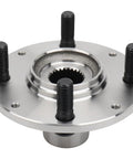 Front view of stainless steel Pair Front Wheel Hub Bearing Assemblies For Honda Civic 1992 To 2000 And Civic Del Sol 1993 To 1997