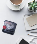 12888 Clock Replacement Movements No-Hassle Easy Installation Swing Mute Movement on desk with coffee and notebook
