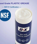 Pro Grade Food Safe Grease For Meat, Dairy And Beverage Lines, NSF H1 Certified, NLGI 2, 14.1 Oz Twin Pack visible with NSF logo