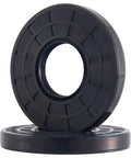 Oil Shaft Seal 42x68x8mm Nitrile Rubber Double Lip With Spring For Bearing And Rotating Shafts 70A NBR Durable Grease Included Black Pack Of 2 Ready To Install For Easy Long Lasting Performance, black double lip seal