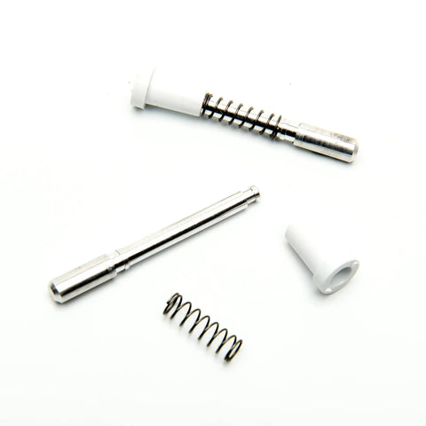 25 Pack American Made Window Screen Clips with Aluminum Replacement Pins and Spring Plungers for Frame Latch Bolts Pull Pins and Fasteners