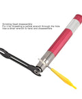 Tough As Nails Pneumatic Air Powered Pencil Die Grinder with disassembly tools for maintenance and repair.