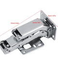 Concealed Cabinet Hinges With 170 Degree Rotation Hydraulic Soft Close For Thick Doors Durable Furniture Fittings Easy Install
